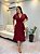 Vestido Diana - Vinho - Imagem 1