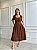 Vestido Estela - Marrom - Imagem 3