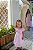 Vestido Bia - Rosa e Branco - Imagem 1