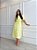 Vestido Chemise Sofia - Amarelo Candy - Imagem 3