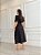 Vestido Chemise Sofia - Poá Preto - Imagem 2