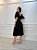 Vestido Heloisa - Preto Poá - Imagem 2