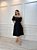 Vestido Heloisa - Preto Poá - Imagem 4