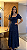 Vestido Alessandra - Poá Marinho - Imagem 3