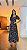 Vestido Alessandra - Liberty Preto - Imagem 1