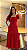 Vestido Alessandra - Vermelho - Imagem 3