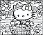 Livro Colorir Hello Kitty LCBC05 01 - Imagem 2