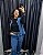 Conjunto Jeans Wide Leg e Colete Denim - Imagem 1
