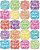 Scribble Stickers - 120 Stickers - TCR 3054 - Imagem 1