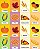 Jogo da Memória do Dia de Ação de Graças em Inglês - Thanksgiving - Imagem 2