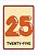 Placa Números - Numbers 0 at 30 - Imagem 12
