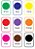 Placa Interativa  Cores - Colors - Imagem 1