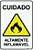 Placa Cuidado Inflamável - Imagem 1
