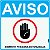 Placa Somente Pessoas Autorizadas - Imagem 1