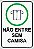 Placa Aviso Não Entre Sem Camisa - Imagem 1