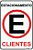 Placa Estacionamento para Clientes - Imagem 1