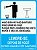 Placa Lembrete Sanitário Masculino - Imagem 1