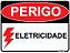 Placa Perigo Eletricidade - Imagem 1