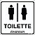 Placa Toalete Unissex - Imagem 1