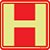 Placa Hidrante 15x15 cm - Imagem 1