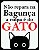 Placa Não Repara a Bagunça – É Culpa do Gato - Imagem 1