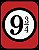 Placa Platform 9¾ - Imagem 1