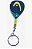 1x Chaveiro Raquetinha Tenis Beach Tennis Padel Keyring Head - Imagem 2