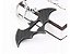 Chaveiro Abridor Lata Emblema Tuning Batman 3d Metal - Pronto Envio - Imagem 2