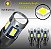 2 Lampadas Pingo T10 24v Led Chip Canbus Canceler (forte 8w) T10 Branca - Imagem 3