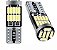 2 Lampadas Pingo T10 26 Led Chip Canbus Canceler (forte 8w) T10 Branca - Imagem 4