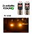 2 Lampadas Pingo T10 3 Led Chip Canbus Canceler (forte 8w) T10 Laranja - Imagem 2