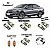 Kit Led Premium Vw Novo Polo Virtus Luzes Internas 2018 2019 T10 Branca - Imagem 2