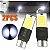 Lâmpadas Lanterna Led W5w Pingão T10 Cob Canbus Branco 6000k T10 Branca - Imagem 2