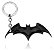 Chaveiro Emblema Tuning Batman 3d Metal - Envio Imediato Preto - Imagem 1
