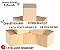 Kit com 10 Cubinhos de Madeiras 6,5x6,5 cm - Imagem 2