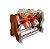 Porta Tempero 10 Potes 120ml - Imagem 2