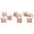 Cubos de Madeira 6,5 x 6,5 Diversas Quantidades - Imagem 6