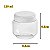 Pote Papinha 120ml Vidro ( sem tampas ) - Imagem 3