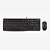 KIT MOUSE E TECLADO LOGITECH MK120 COM FIO USB PTO - Imagem 1