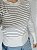 Blusa Listras Gabriela Branca - Imagem 3