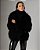 Casaco Mongolian Fur Black - Imagem 1