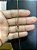 CORRENTE CADEADO QUINA 1,5MM BANHADA A OURO 18K - Imagem 3