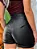 Shorts Feminino em Courino Cinto Fake Ref. 1881 - Imagem 1