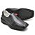 Sapato Conforto Couro Masculino Preto - Imagem 1