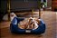 Cama Quadrada para Cachorro ou Gatos Super Luxo Luppet Azul Tamanho:M - Imagem 7