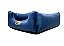 Cama Quadrada para Cachorro ou Gatos Super Luxo Luppet Azul Tamanho:M - Imagem 10