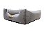 Cama Quadrada para Cachorro ou Gatos Super Luxo Luppet Cinza Tamanho:G - Imagem 10