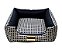Cama Quadrada para Cachorro ou Gato Luxo Preto A5 - Imagem 3