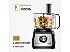 Multiprocessador de Alimentos Mondial Preto - 220V - Imagem 2