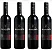 Combo Vinho Miolo Almadén Cabernet Sauvignon 4 garrafas 750 ml - Imagem 1
